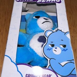Care Bears Micro Plush Set Of 4: Grumpy, Cheer, Laugh, Harmony Mini Plush 3" NIB